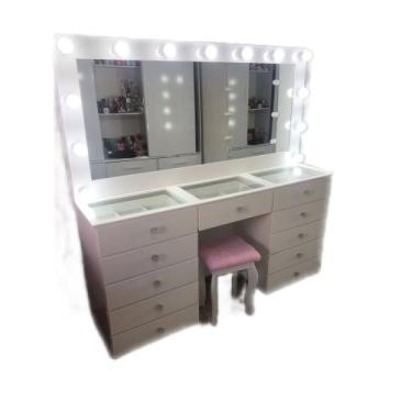 Imagem de Penteadeira camarim 1,65x1,70 - NB CAMARIM