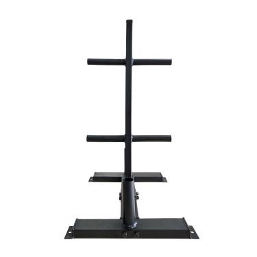 Imagem de Suporte para Anilhas e Barras Athletic Advanced 240kg 2 Barras Organizador SemiProfissional