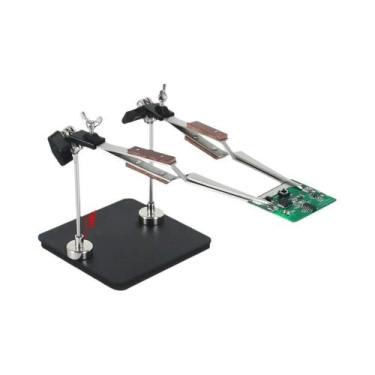 Imagem de Pinça Magnética Suporte Para PCB Ferramenta De Estação De Solda Tercei