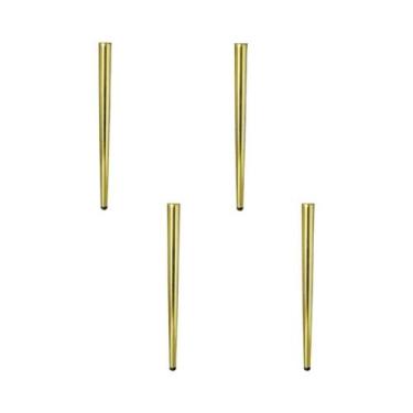 Imagem de Pés De Móveis De Metal (4 Peças) - Acessórios De Reposição Para Mesa, 
