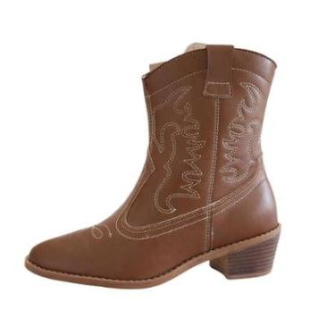 Imagem de Bota Feminina Moleca 5353.201 Napa Berlim Country-Feminino