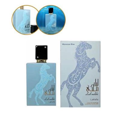 Imagem de Perfume Lattafa Lail Maleki Moroccan Blue Eau De Parfum 100 Ml