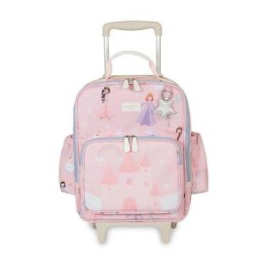Imagem de Mochila de Rodinhas MasterBag Princesas Rosa-Feminino