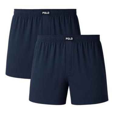 Imagem de Kit 2 Cueca Samba Canção Polo Star Viscose Fibra de Bambu Toque Gelado