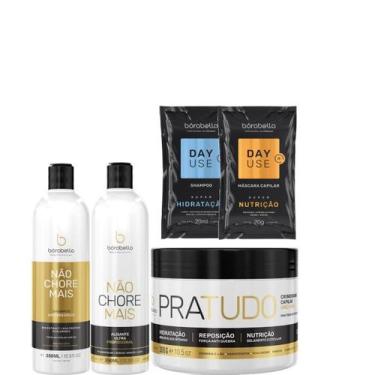 Imagem de Borabella Não Chore 2x350ml + Cronograma Pratudo 300g