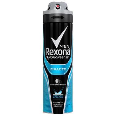 Imagem de Desodorante Antitranspirante Rexona Masculino Aerosol Impacto 150 ml-Masculino