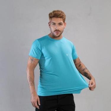 Imagem de Camiseta Masculina Academia Poliamida Manga Curta Treino Camisa Malhar Dia A Dia Premium-Masculino