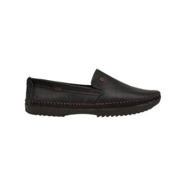 Imagem de Sapato Mocassim Masculino de Couro Tamanhos Especiais Freeway Logan X1L-Masculino