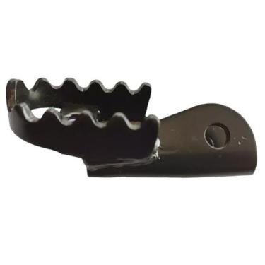 Imagem de Honda NX400Falcon Pedal Apoio Dianteiro Lado Direito Genuíno, Preto, 3