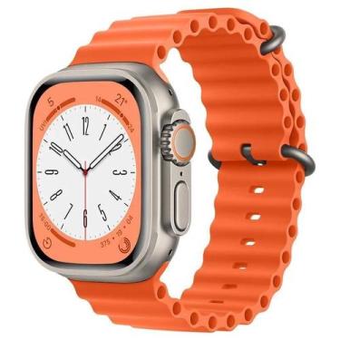 Imagem de Pulseira Silicone Oceano Compativel Apple Watch 42mm 44mm 45mm 49Mm - 
