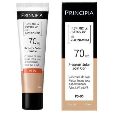 Imagem de Protetor Solar Principia FPS 70 PS-05 Cor 2.0 30ml - Cosmo Indústria