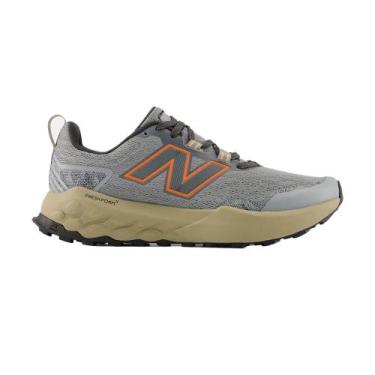 Imagem de Tênis New Balance Garoe V2 Cinza e Laranja Masculino, 41