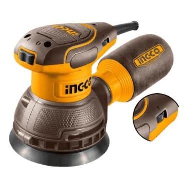 Imagem de Lixadeira Rotativa Ingco 320w 110v 125 Mm Urs3216-9 Laranja 127v
