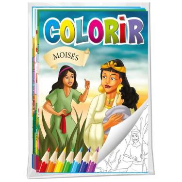 Imagem de Solapa Histórias Bíblicas para Colorir - 8 volumes - Bicho Esperto, 3