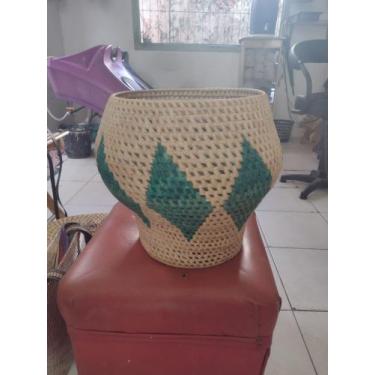 Imagem de Cesta de palha de carnaúba - Gabriel Artesã