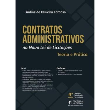 Imagem de Contratos Administrativos Na Nova Lei De Licitações - Teoria E Prática - 2026