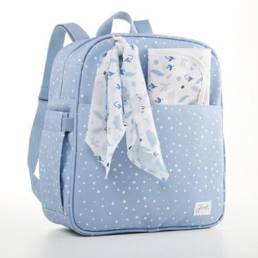 Imagem de Mochila Maternidade G Bunny Azul - Just Baby
