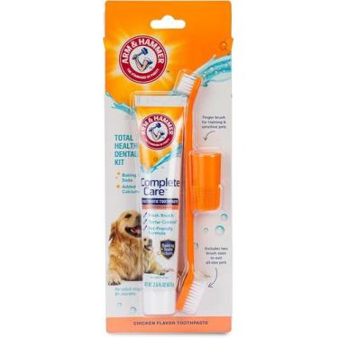 Imagem de ARM & HAMMER Complete Care Kit Pasta Enzimatica, Escova e Dedeira - Fr