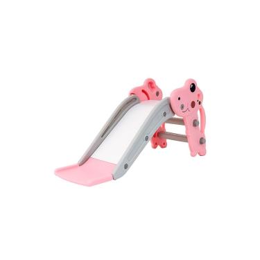 Imagem de Escorregador Infantil Dino Brinquedo Com 2 Degraus Freso - Rosa Rosa