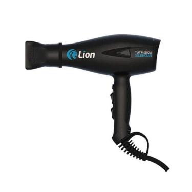 Imagem de Secador de Cabelo Tutti Silenciar 2200W 5 Temp Preto Lion do 110V