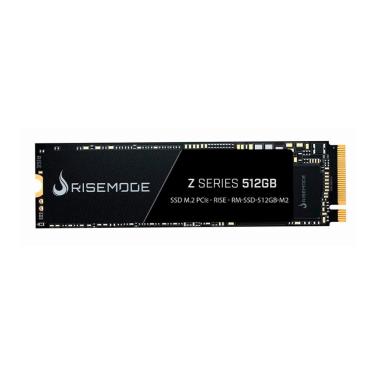 Imagem de SSD M.2 512GB Rise Mode Z Series - NVMe - Leitura 3.100MB/s - Gravação 1.800MB/s - RM-SSD-512GB-M2