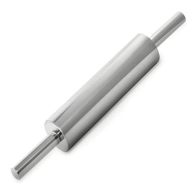 Imagem de Rolo De Massa Aço Inox Massa Macarrão Pizza Pão Antiaderente - Mimo St