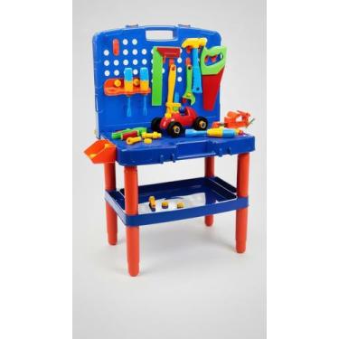 Imagem de Bancada Maleta Ferramentas Infantil Didático Montar - Congratulations 
