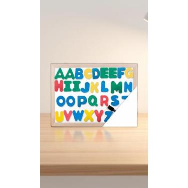 Imagem de Lousa Magnética Infantil 3 Em 1 Com Letras 30x40cm - Congratulations S