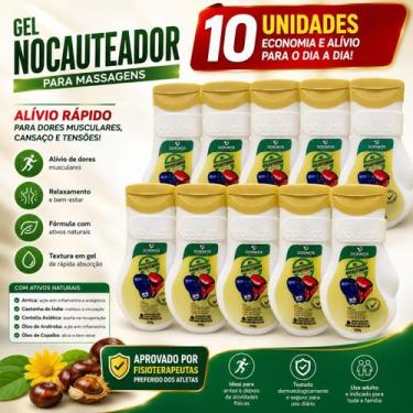 Imagem de Kit 10 gel nocauteador dokmos 200g - original