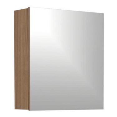 Imagem de Armário Espelheira para Banheiro 60 cm Boston - Venturi, Jequitibá