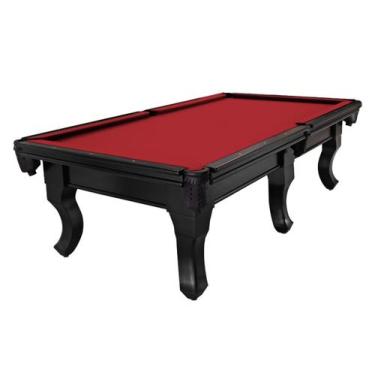 Imagem de Mesa de Sinuca Oficial - 2,84x1,54 - Nelson Bilhares, Vermelho
