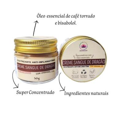 Imagem de Creme cicatrizante seiva sangue de dragão - AROMACARE