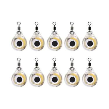 Imagem de Mini Isca Luminosa LED Para Pesca De Lula 10 Peças ShareShark Isca Sub
