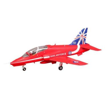 Imagem de Aeromodelo Jato FMS BAe Hawk Red Arrow EDF 80mm PNP FMS099P Eletrico