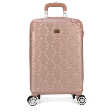 Imagem de Mala de Viagem Média 23kg Gash Luxcel MF10388GA Monograma, Rose