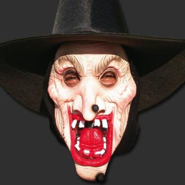 Imagem de Máscara Terror Spook Látex Capuz - Bruxa Veruga Banguela