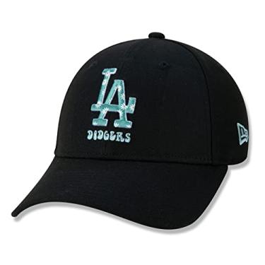 Imagem de BONE 9FORTY SNAPBACK ABA CURVA MLB LOS ANGELES DODGERS RETRO SOUNDTRACK ABA CURVA SNAPBACK PRETO New Era