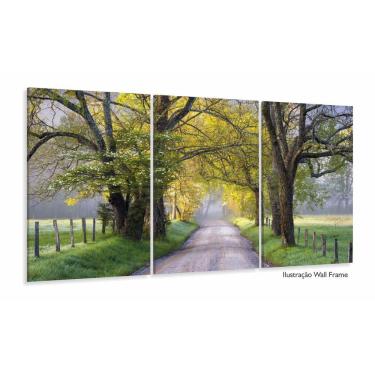Imagem de Quadros Decorativos Natureza Paisagem Arvores Sala 120x60 3