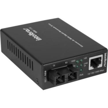 Imagem de Conversor De Mídia Gigabit Monomodo 20 Km Intelbras Kgs 1120