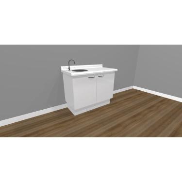 Imagem de Balcão Para Dentistas Duplo Com Pia