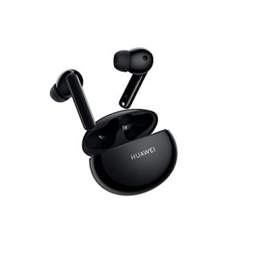 Imagem de Fone de ouvido HUAWEI FreeBuds 4i, preto, sem fio, até 10 horas de reprodução contínua, cancelamento ativo de ruído