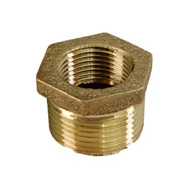 Imagem de Supply Giant CSCV2004 Macho X 3,8 cm Fêmea NPT Sem Chumbo, Encaixe com Cabeça Hexagonal Construção de Latão Maior Resistência à Corrosão Econômica e fácil de instalar