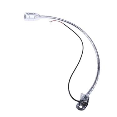 Imagem de Generic Lâmpa de Leitura 12V Gooseneck LED de Cabeceira Monta Na Superfície