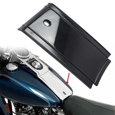 Imagem de FINMOKAL Painel de instrumentos inferior preto cromado Harley 1984-1999 Softail DS-373615 Drag Specialties