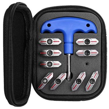 Imagem de Gofotu 9PCS Golf Weights&Wrench Compatível com Ping G410 SFT Plus Driver 4, 6, 8, 10, 12, 14, 16, 18, 20 g