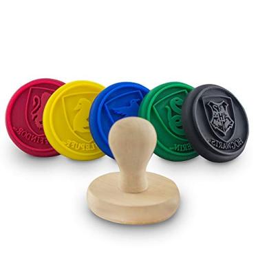 Imagem de Cinereplicas Harry Potter – Carimbos de Biscoito – Conjunto de 5 – Oficial – All Hogwarts House