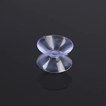 Imagem de GDQLCNXB Ventosas de dupla face de 20 mm (0,78"), ventosas de PVC de vidro para mesa de móveis, 20 peças de sucção