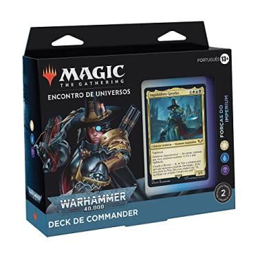 Imagem de Deck de Commander de Magic: The Gathering Universes Beyond Warhammer 40.000 Edição de Colecionador – Forças do Império - Português