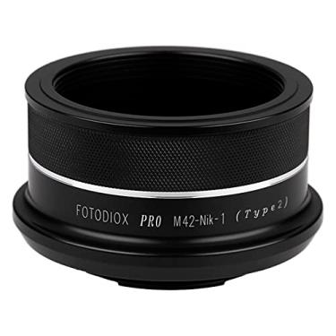 Imagem de Fotodiox Adaptador de montagem de lente compatível com lentes M42 tipo 2 para câmeras Nikon 1-Mount