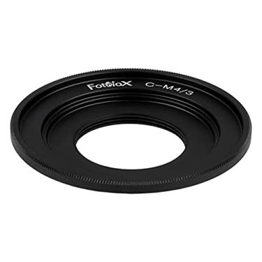 Imagem de Adaptador de montagem de lente Fotodiox compatível com lentes C-Mount CCTV/Cine em câmeras Micro Four Thirds Mount